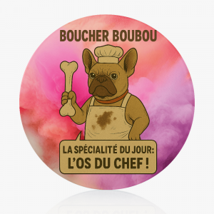 Planche à découper en verre trempé – Boucher