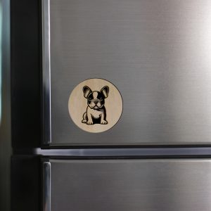 Magnet bouledogue français