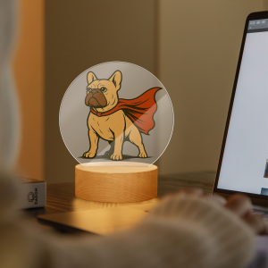 Lampe déco super héros