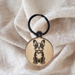 Porte clé bouledogue français