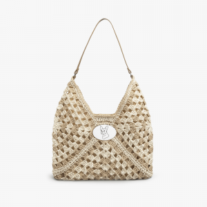 Sac crochet - blanc - boubou