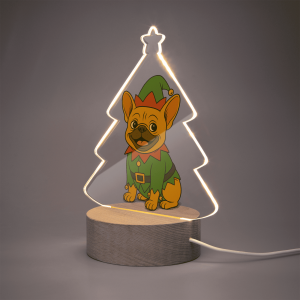 Lampe sapin - Lutin