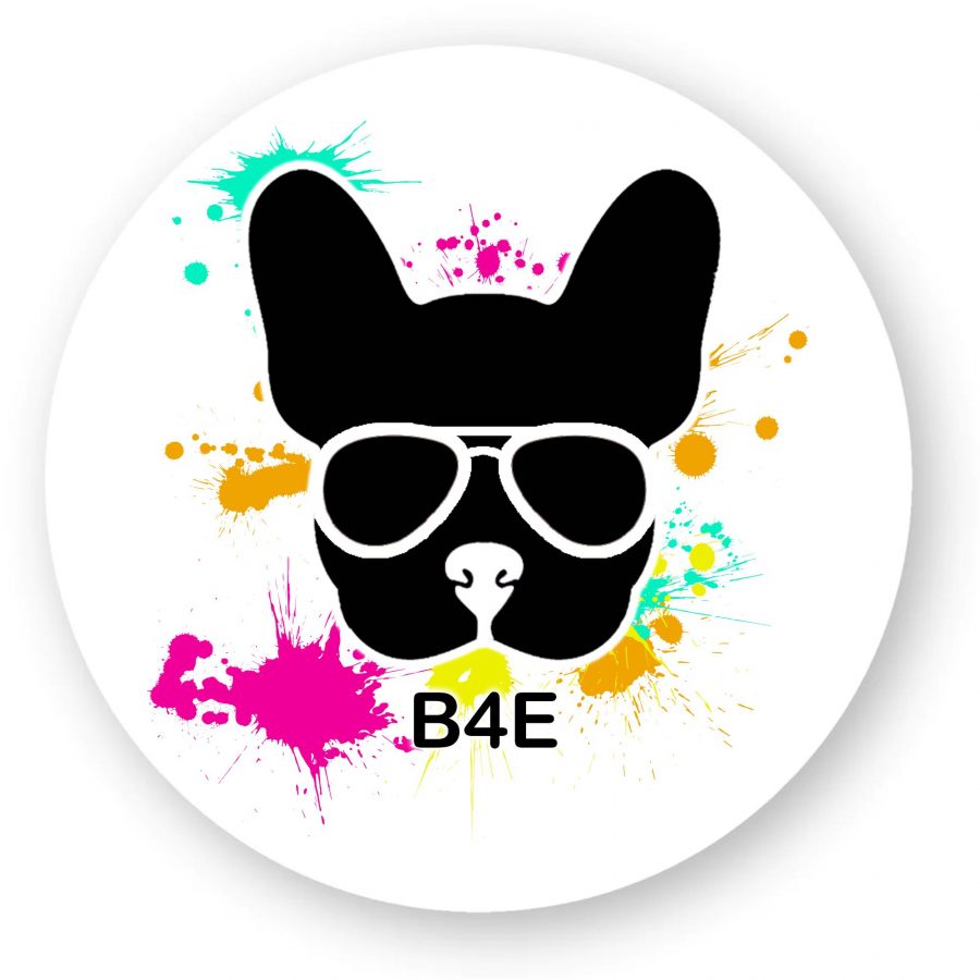Sticker B4E Paint