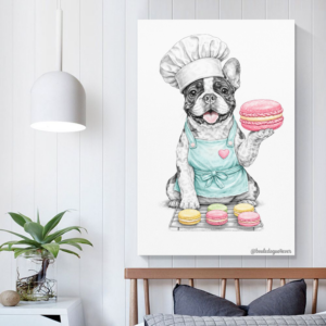 Affiche/Toile Douceur Macaron
