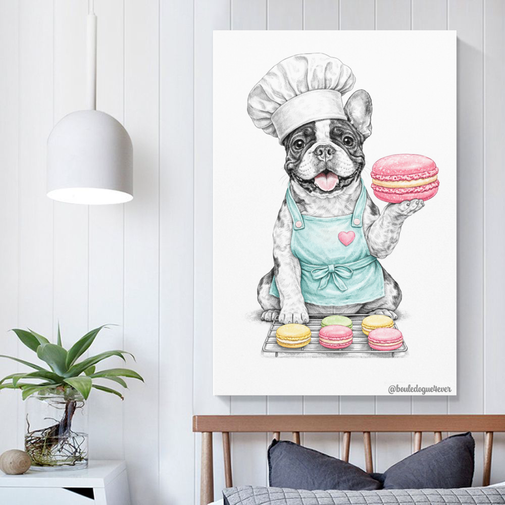 Affiche/Toile Douceur Macaron