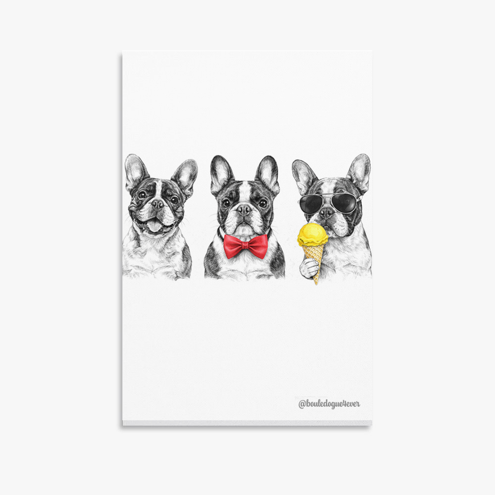 Affiche/Toile Trio Gourmand