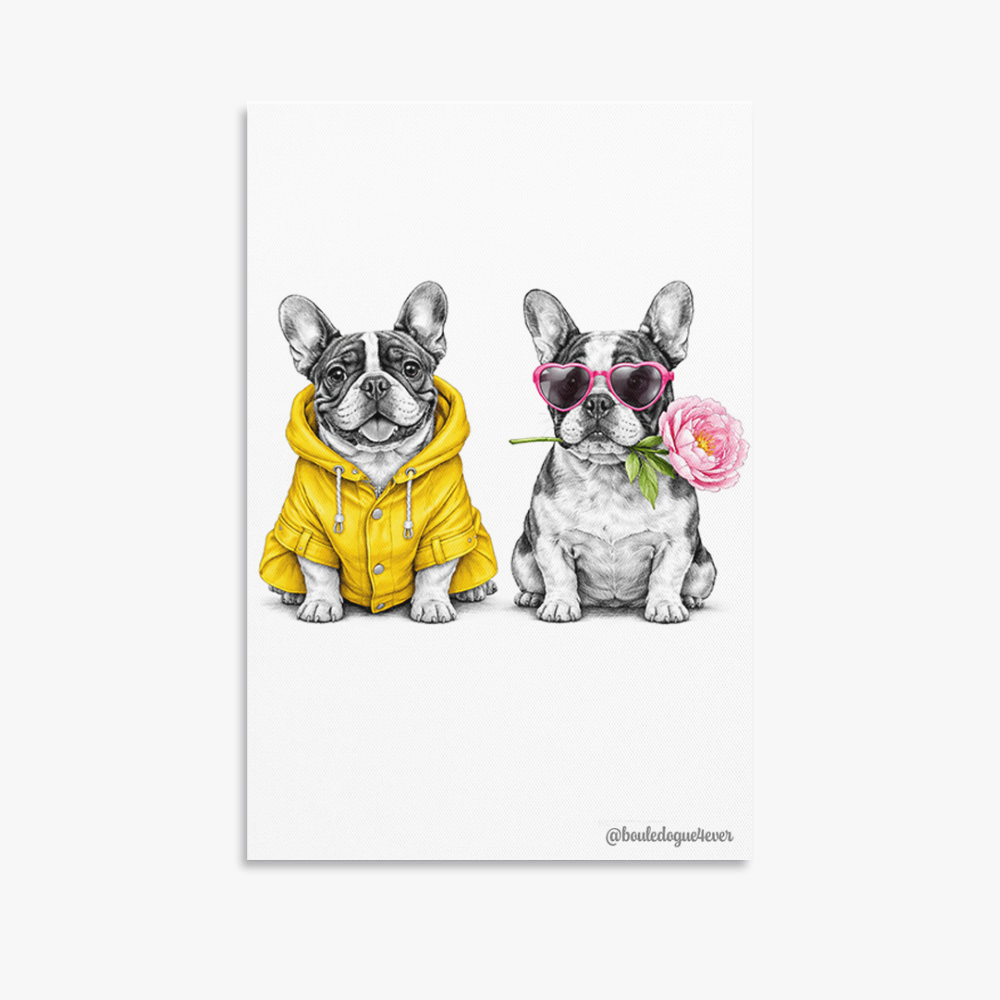 Affiche/Toile Duo Chic – Love & Style