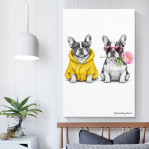 Affiche/Toile Duo Chic – Love & Style