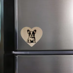 Lot de 3 magnets en bois