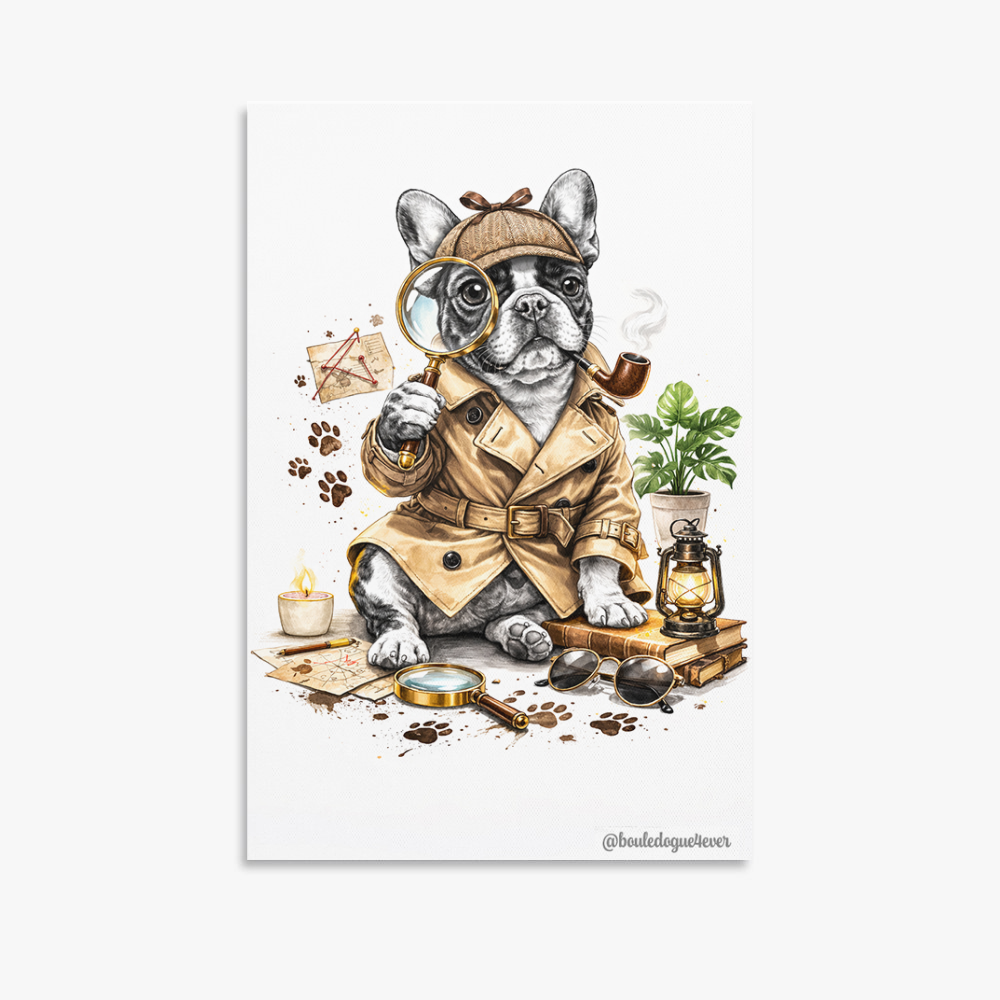 Affiche/Toile Enquête Secrète