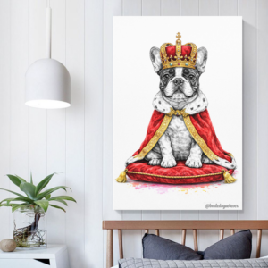 Affiche/Toile Le Roi du Canapé