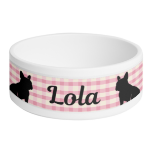 Gamelle personnalisée carreaux