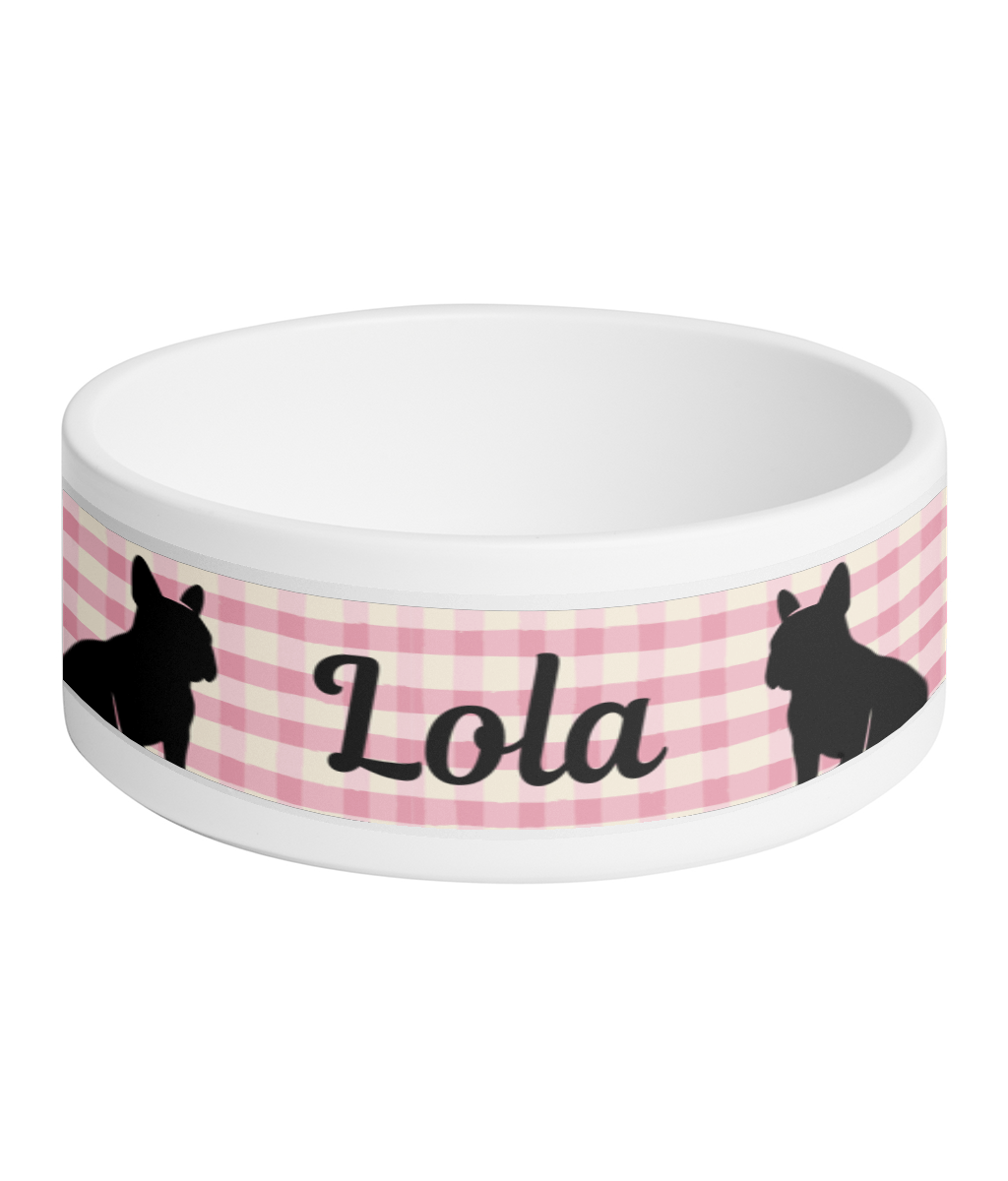 Gamelle personnalisée carreaux