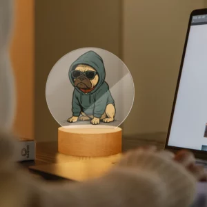 Lampe/Veilleuse - Bouledogue sweat