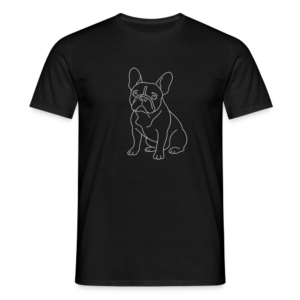 T-shirt Bouledogue Minimaliste