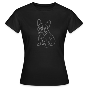 T-shirt Bouledogue Minimaliste