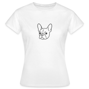 T-shirt Bouledogue Minimaliste