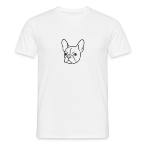 T-shirt Bouledogue Minimaliste