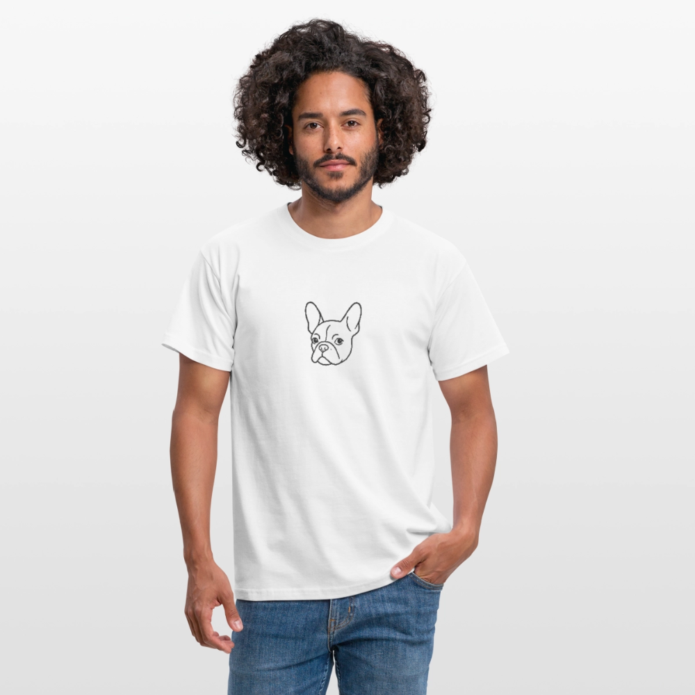 T-shirt Bouledogue Minimaliste