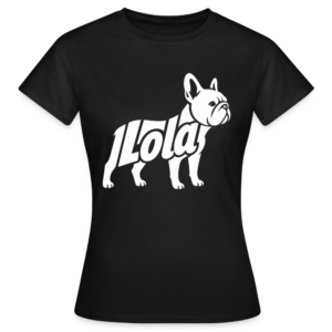 T-shirt Femme prénom blanc