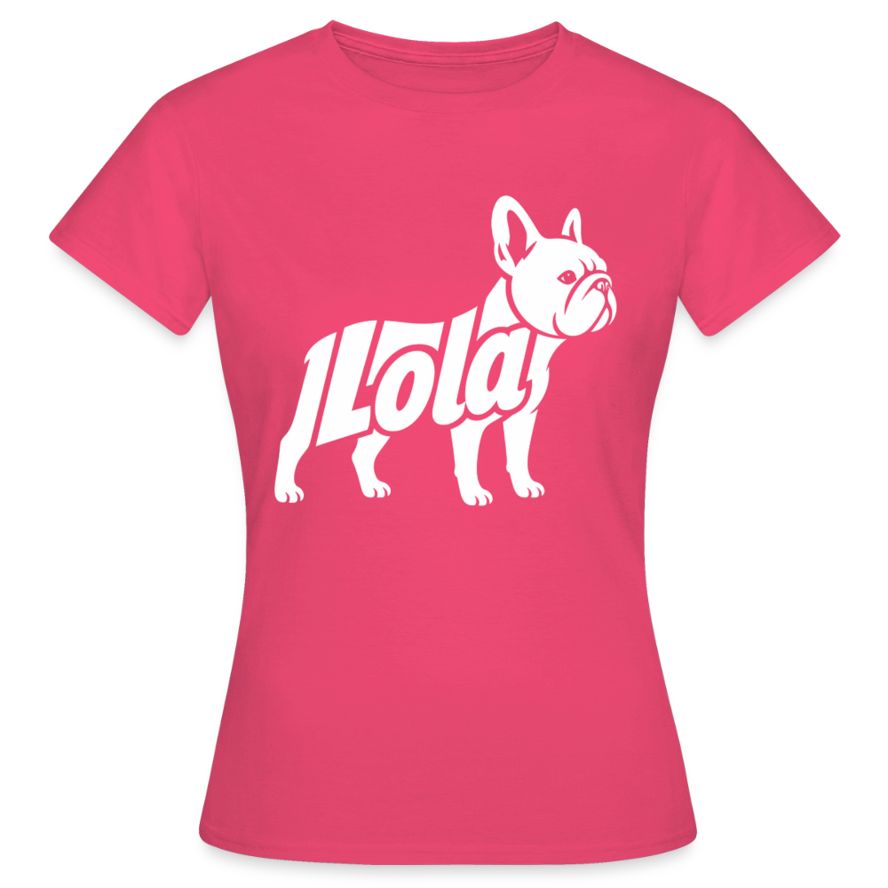 T-shirt Femme prénom blanc