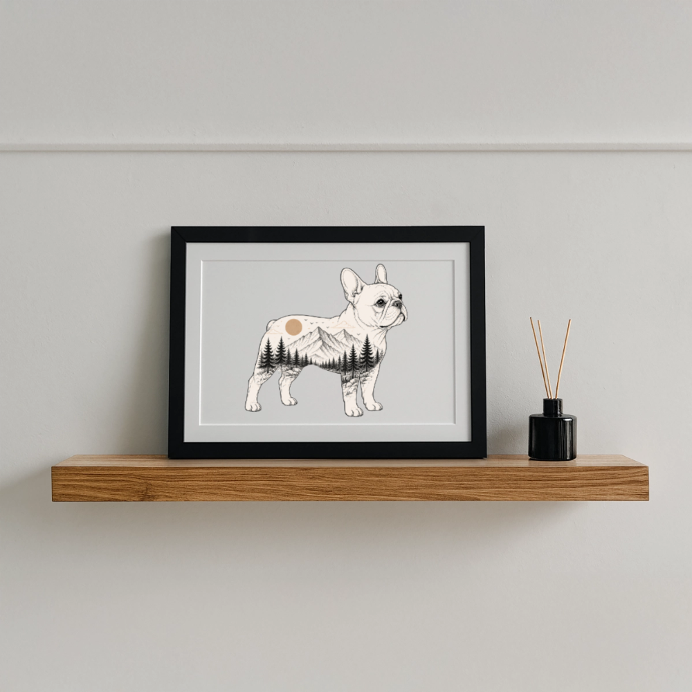 Affiche encadrée boubou montagne – Image 2
