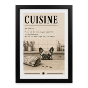 Affiche définition — CUISINE