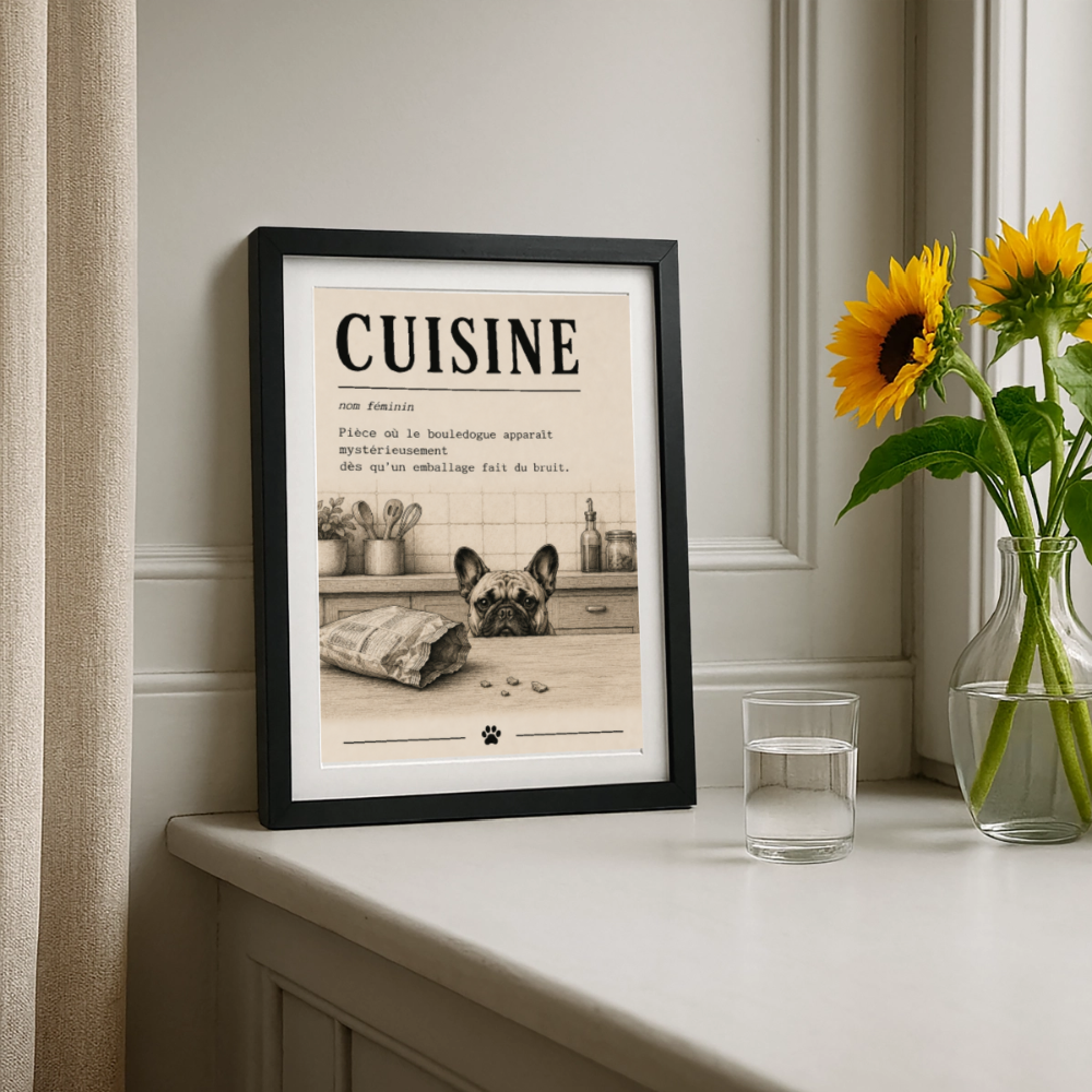 Affiche définition — CUISINE