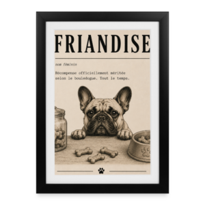 Affiche définition — FRIANDISE