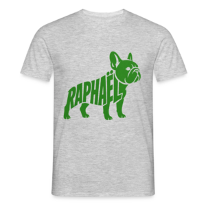 T-shirt Homme prénom vert