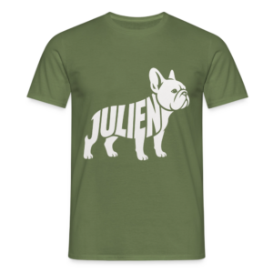 T-shirt Homme prénom blanc