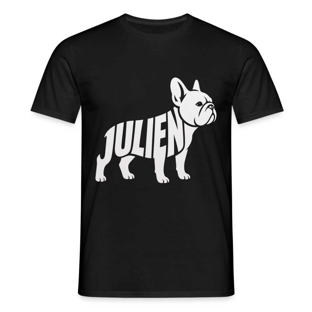 T-shirt Homme prénom blanc – Image 5