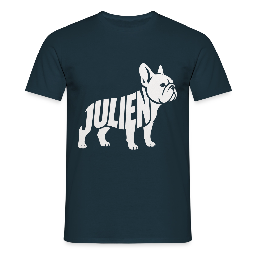 T-shirt Homme prénom blanc – Image 4
