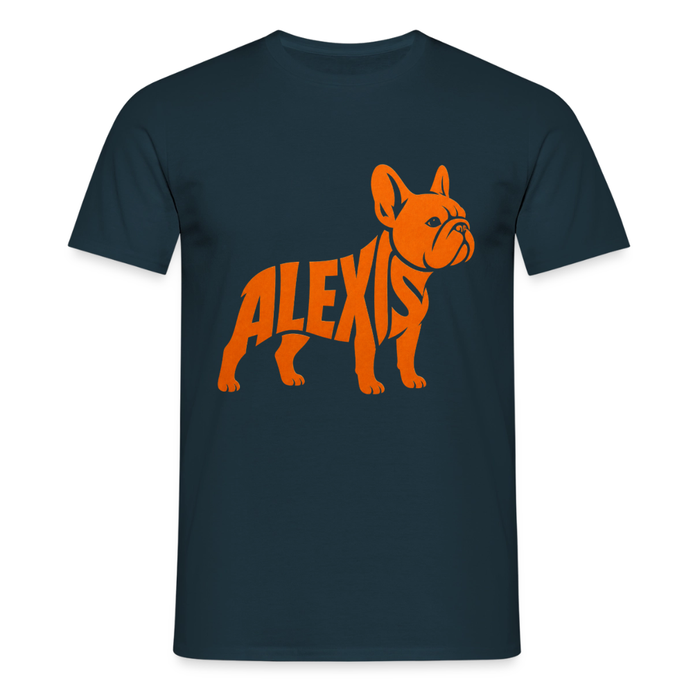 T-shirt Homme prénom orange – Image 3
