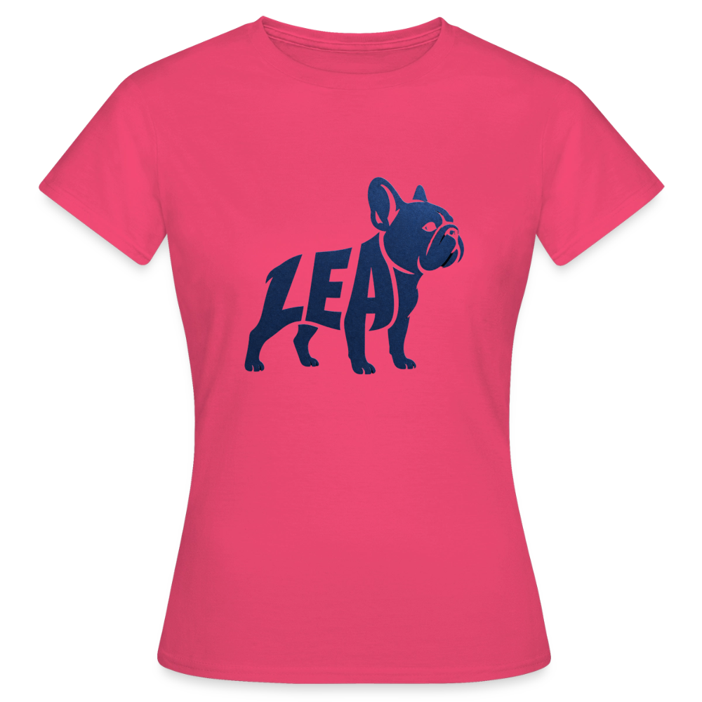 T-shirt Femme prénom bleu