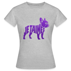 T-shirt Femme Je t'aime
