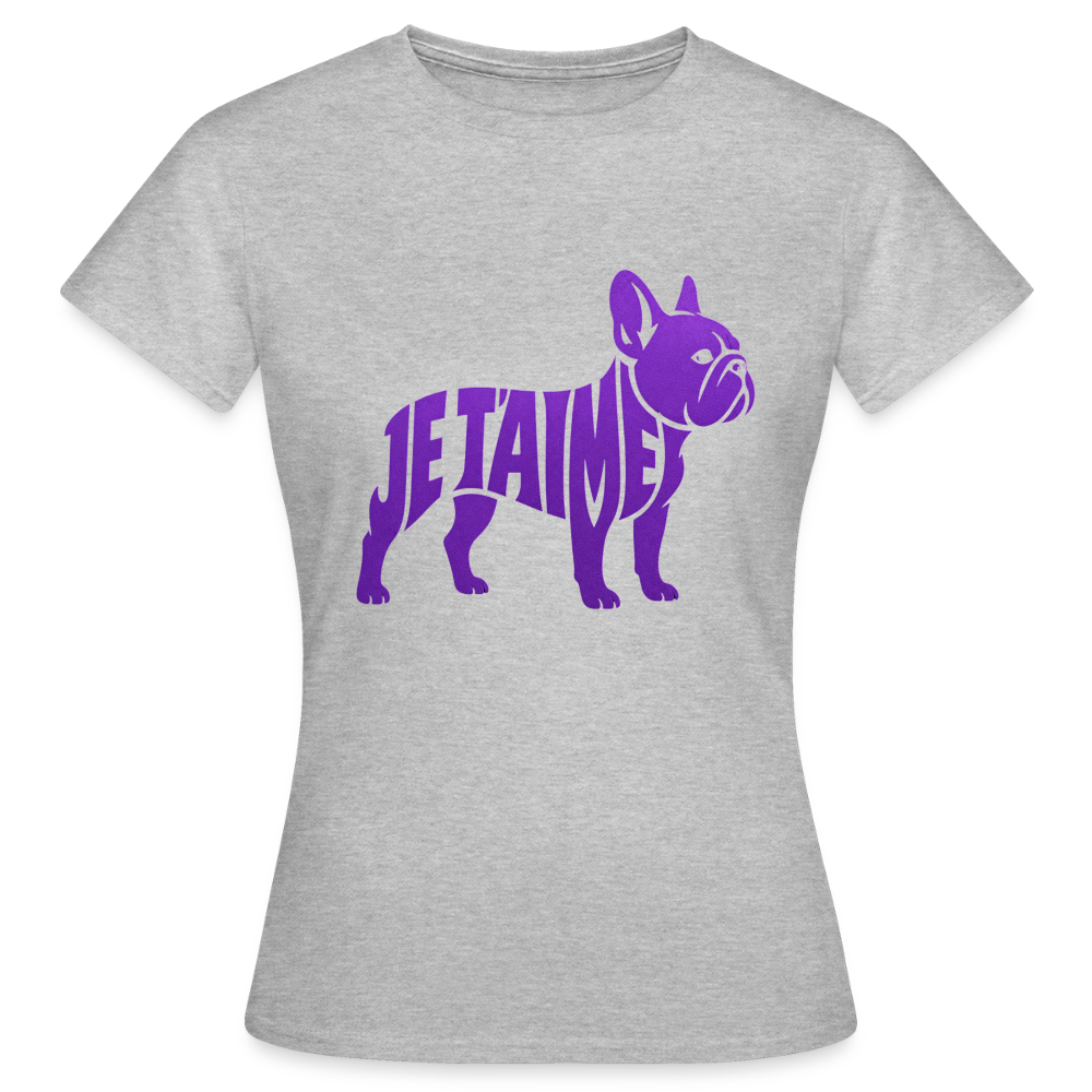 T-shirt Femme Je t'aime