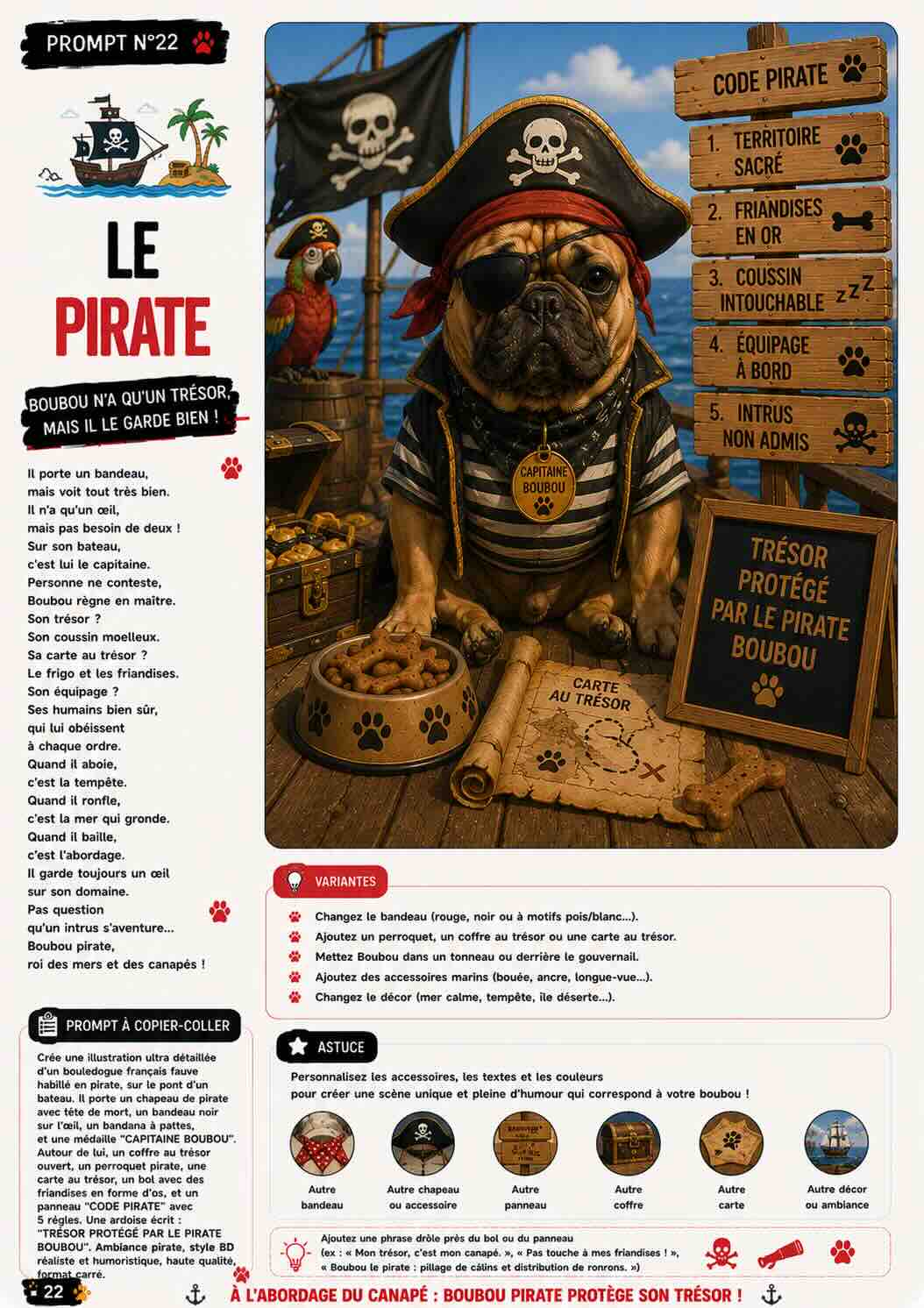 30 prompts pour transformer votre bouledogue en véritable star ! – Image 3
