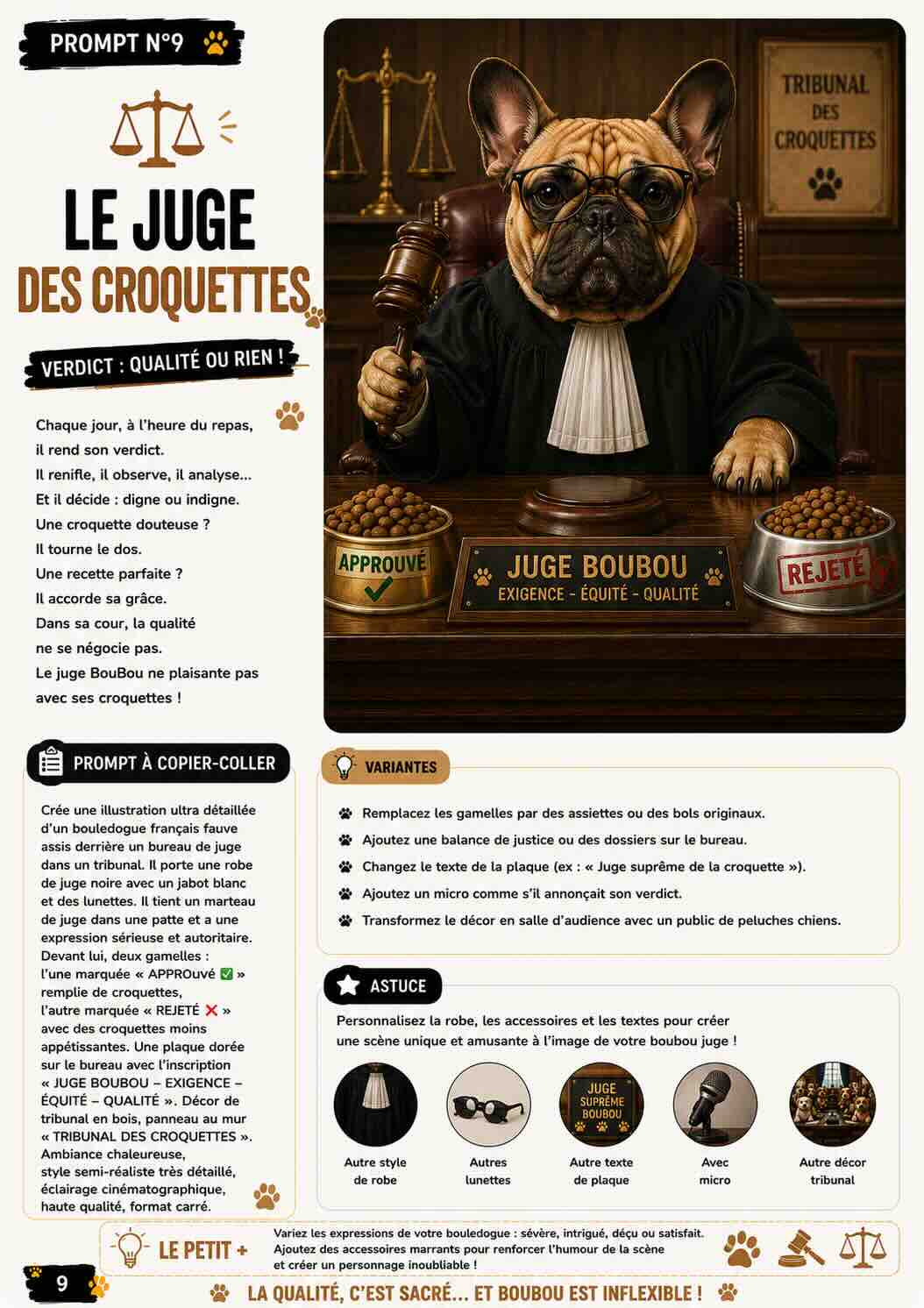 30 prompts pour transformer votre bouledogue en véritable star ! – Image 4