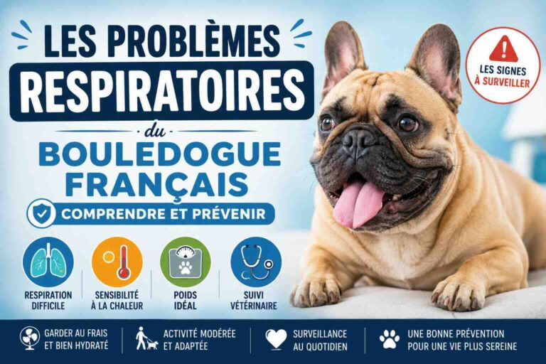 Les problèmes respiratoires du bouledogue français : comprendre et prévenir