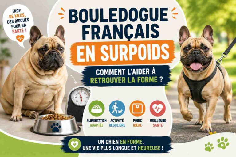 Bouledogue français en surpoids : comment l&rsquo;aider à retrouver la forme ?
