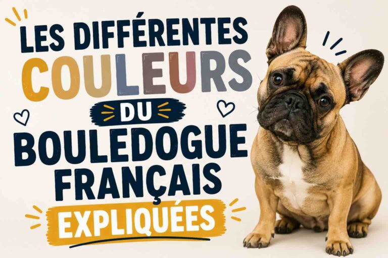 Les différentes couleurs du bouledogue français expliquées