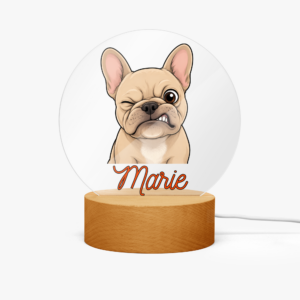 Lampe personnalisée Bouledogue Français