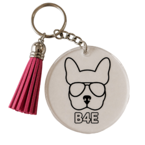 Porte-clé « Logo Bouledogue4ever »