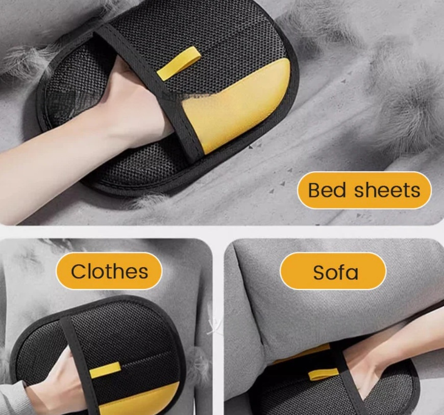 Gant attrape-poils pour chien – Canapé, vêtements et voiture – Image 3