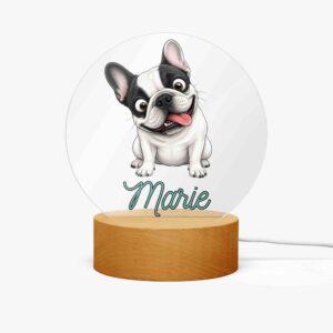 Lampe personnalisée Bouledogue Français