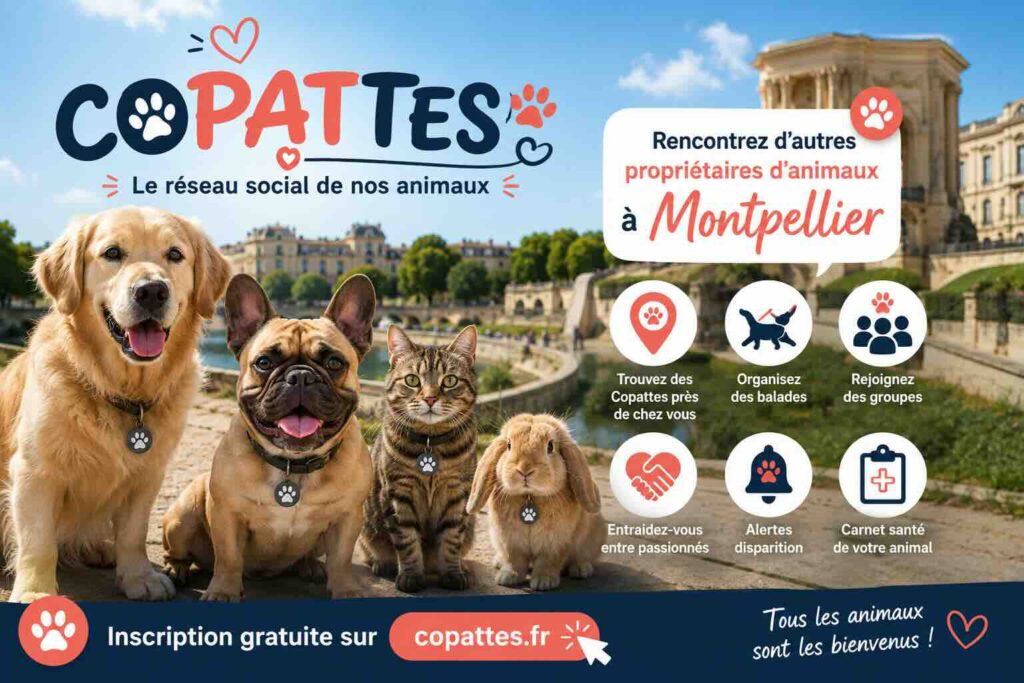 Copattes : le nouveau réseau social dédié à nos animaux 🐾
