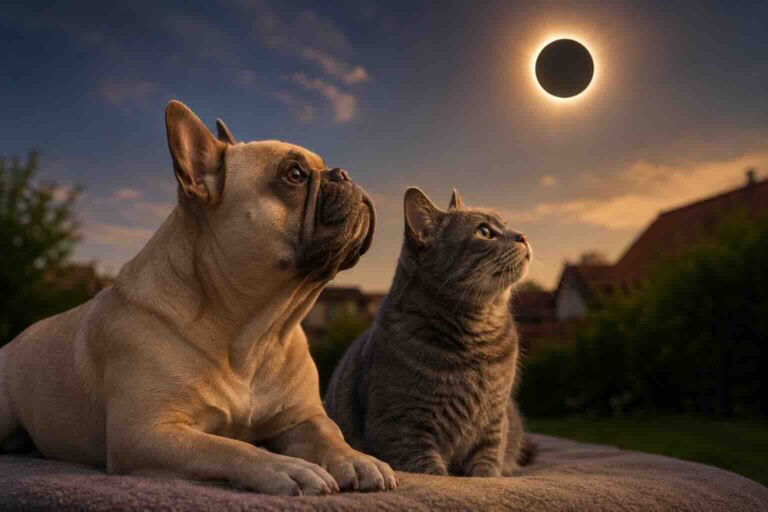 Éclipse solaire du 12 août : faut-il prendre des précautions avec son chien ou son chat ?